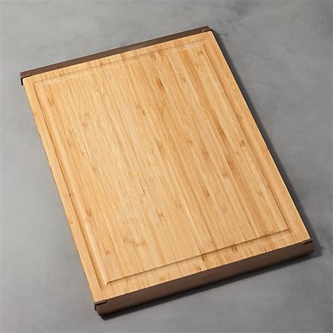 OXO Large Bamboo Cutting Board | Crate and Barrel