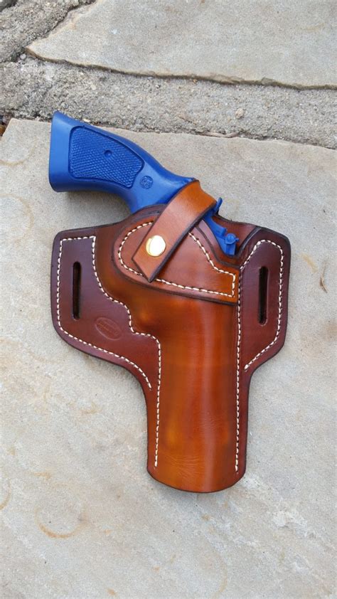 COLT PYTHON custom leather HOLSTER - Jackson LeatherWork, LLC