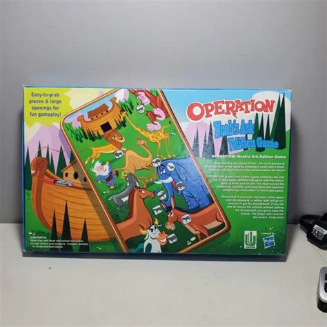 OPERATION GAME NOAH'S Ark Bible Edition Children's Church 100% Complete Tested $29.77 - PicClick