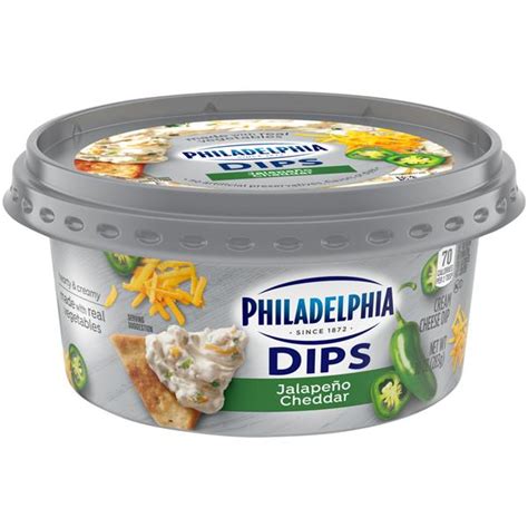 Philadelphia Dips Jalapeno Cheddar Cream Cheese Dip | Hy-Vee Aisles ...