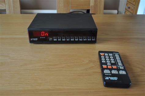 Scientific Atlanta Cable TV Converter 8602 | Satellite receiver, Cable television, Cable tv