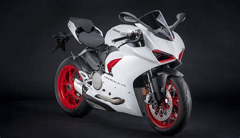 Ducati Panigale V2 Unveiled In New White Rosso Livery HD wallpaper | Pxfuel