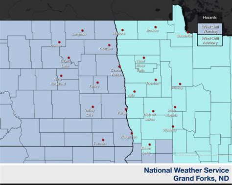 Wind chill warning issued for Eastern North Dakota - Grand Forks Herald ...