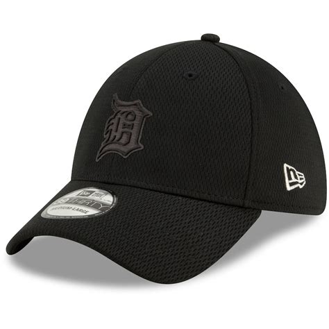 Men's Detroit Tigers New Era Black 2019 Players' Weekend 39THIRTY Flex Hat