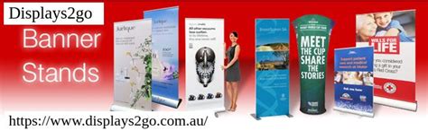 Banner Stands | Portable Banner Stands - Displays 2 Go | Portable display, Display banners ...