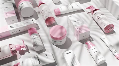 EMVY Skincare Comes With a Clean Look | Dieline | Cosmetics, Packaging design inspiration, Packaging