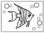 Aquarium Fish Coloring Sheets sketch template