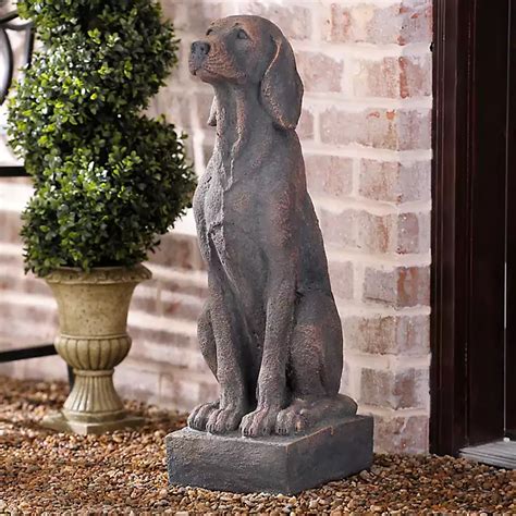 Concrete Dogs Statues - Manufacture dog statues lawn ornaments,fire ...