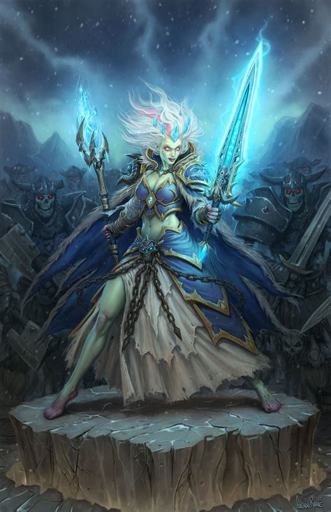 Frost Lich Jaina art | Warcraft art, Hearthstone artwork, World of warcraft