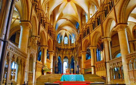 Download Cathedral Architecture Religious Canterbury Cathedral Image