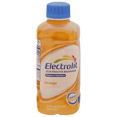 Electrolit Electrolyte Beverage, Orange 21 fl oz | Shop | Ptacek's IGA