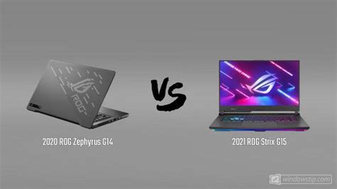 2020 ROG Zephyrus G14 vs. 2021 ROG Strix G15: Full specs comparison