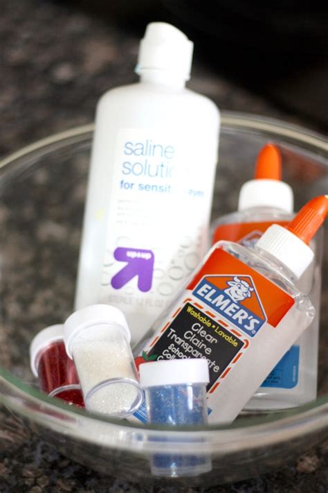 How To Make Saline Solution Slime Recipe for Kid's Science