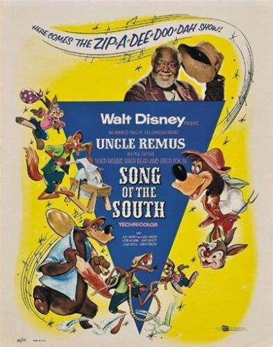 Song of the south Disney cult movie poster print #2 | eBay