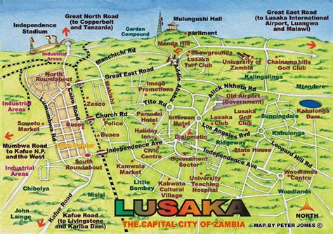 Lusaka City Map