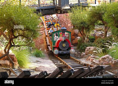 Big Thunder Mountain Railroad Night