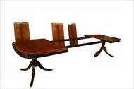 Large High End Mahogany Dining Table Seats 12-14