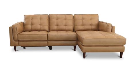 10 Brown Leather Sectionals That are Stunning - Happily Inspired