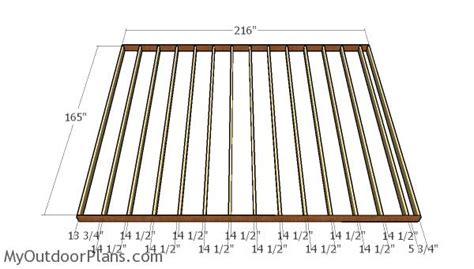 14x18 Gable Shed Plans | MyOutdoorPlans | Free Woodworking Plans and ...