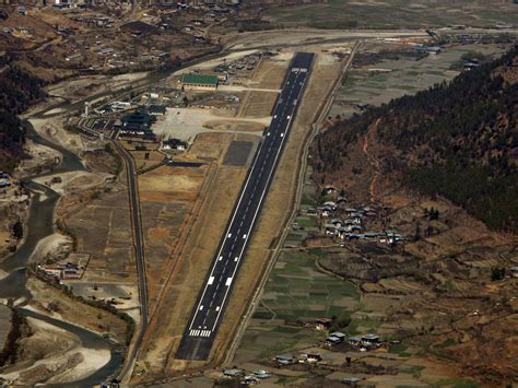 Photos: Bhutan's Tiny Himalayan Paro Airport - Business Insider