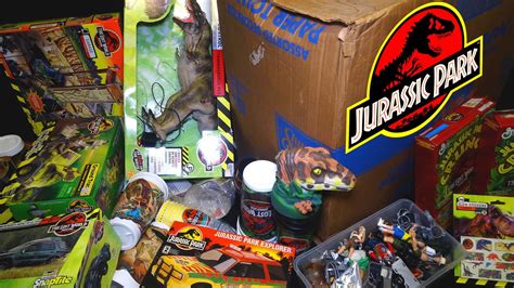 What's in the Box: Jurassic Park Merchandise AND TOYS! | Jurassic park ...