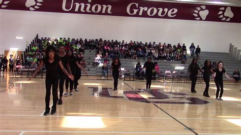 Union Grove Middle School Step Team - YouTube