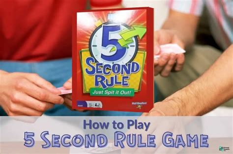 5 Second Rule Rules: Learn How to Play - Group Games 101