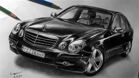 View 6 Pencil Hyper Realistic Car Drawing - aboutandtoon