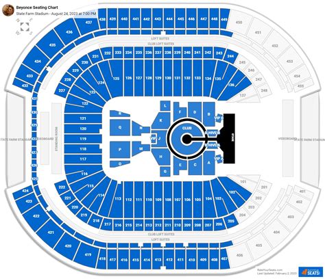 State Farm Stadium Concert Seating Chart - RateYourSeats.com