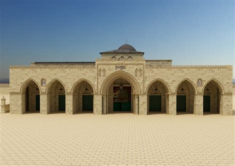 3D al-aqsa mosque architecture interior model - TurboSquid 1333008