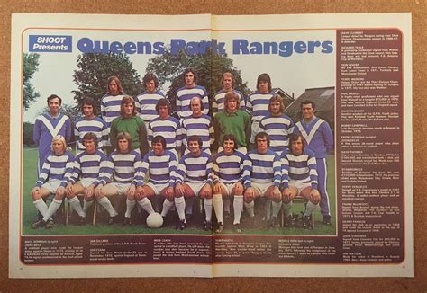 the queens park rangers team is featured in an article about their soccer career and history