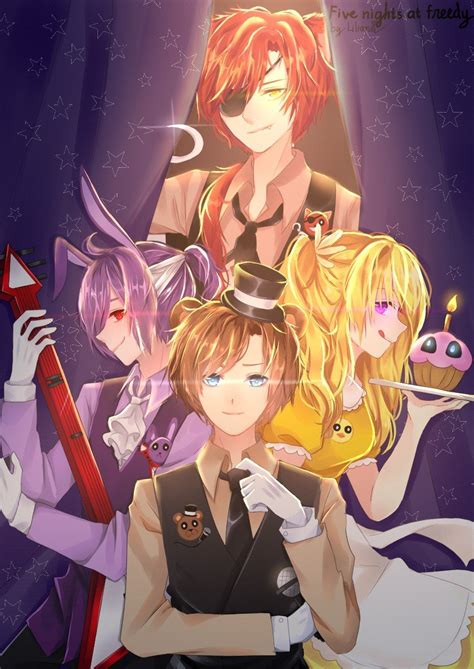 Anime Fnaf Characters, Fnaf Characters Description, Fnaf characters ...