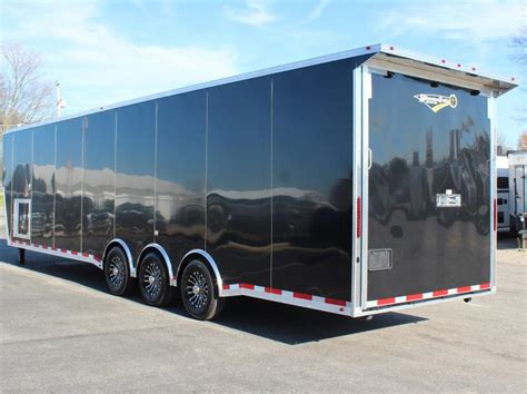 Gooseneck Enclosed Race Trailer 2023 40' 7 ft. 6 in Interior Spread ...