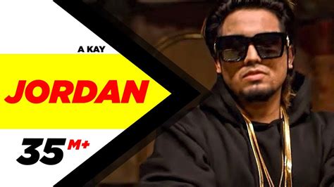 Jordan (Full Song) | A Kay | Latest Punjabi Song 2016 | Speed Records - YouTube