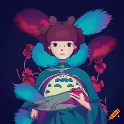 Studio ghibli-inspired 2d anime artwork on Craiyon