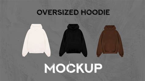 Oversized Hoodie Mockup | Adobe Photoshop 2023 - YouTube