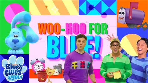 Blue's Clues & You! | Woo-Hoo for Blue! (25th Anniversary of Blue's Clues) Promo [2021] - YouTube