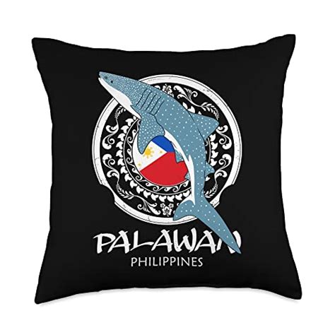 Vintage Filipino Flag Siempre Pinoy Pinay Whale Shark Philippines Palawan Filipino Flag Throw ...