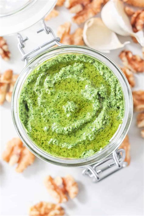 Rocket Pesto (Arugula Pesto) Whole30 + Vegan + Keto - Finished with Salt