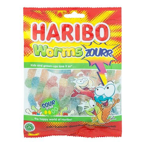 Haribo Gummy Candies - Worms Zourr | NTUC FairPrice