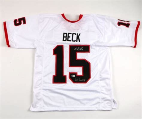 Carson Beck Signed Jersey Georgia Bulldogs Beckett | eBay