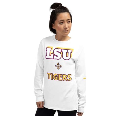 LSU Tiger Long Sleeve Shirt - Lue's House of International Decor™