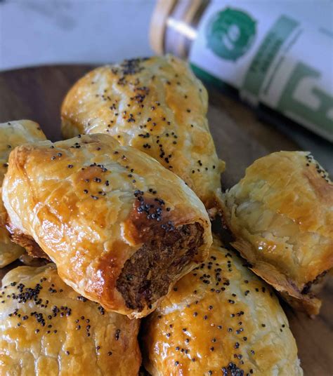 BEEF & BACON SAUSAGE ROLLS – Pantry To Plate Co