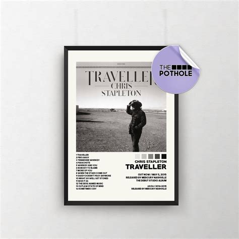 Chris Stapleton Posters / Traveller Poster / Album Cover Poster sold by ...