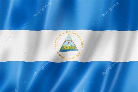 Nicaragua flag — Stock Photo © daboost #23799591