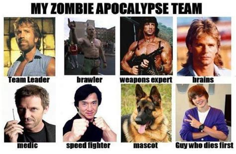 Zombie Apocalypse Team - Military Humor