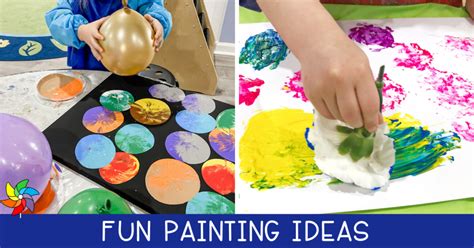 HRZ Fun Painting Ideas - Play to Learn Preschool