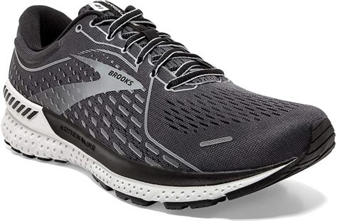 Men's Brooks Adrenaline GTS 21 Black-Grey in Visalia