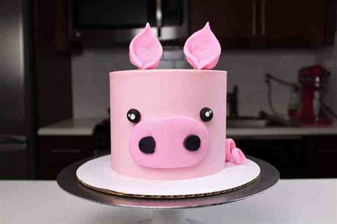 Easy Baby Pig Cake – Chelsweets