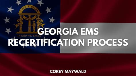 Georgia EMS Recertification Process - Code One CPR Training